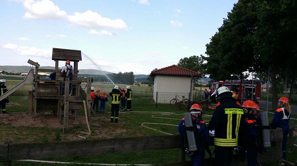 Jugendfeuerwehr zu Gast